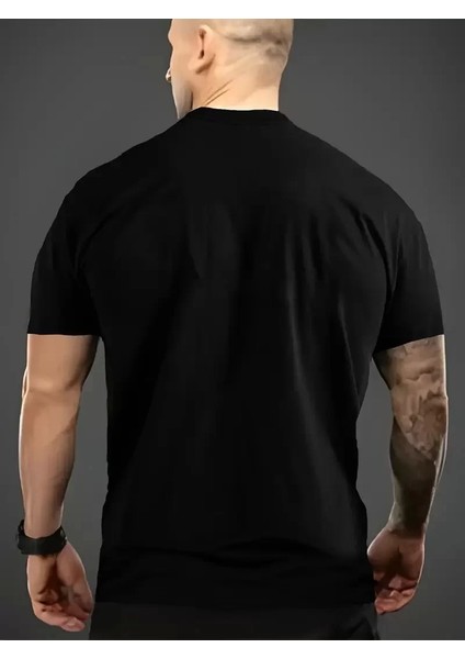 Erkek Vintage Araba Grafik T-Shirt - "ben Yaşlı Değilim Ben Bir Klasiğim" Esprili Baskı Nefes Alabilir Kumaş, Günlük Yaz ve Yıl Boyu Giyim Için Oversize Kısa Kollu Tişört - Siyah