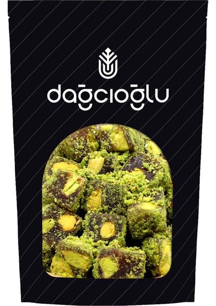 Çifte Kavrulmuş Toz Antep Fıstıklı Lokum 250 Gr