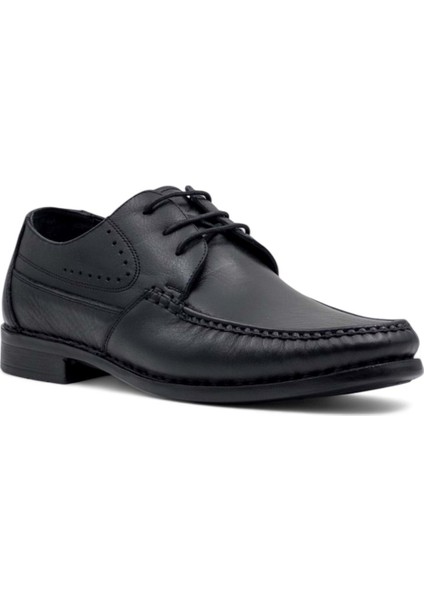 3606 Erkek Hakiki Deri Comfort Ayakkabı Siyah modelleri