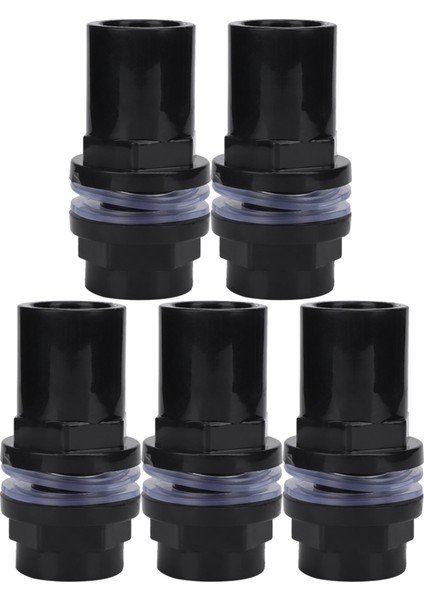 5 Adet / Takım Pvc Akvaryum Su Borusu Ortak Düz Tüp Konektörü Balık Tankı Aksesuarları (25MM) (Yurt Dışından)