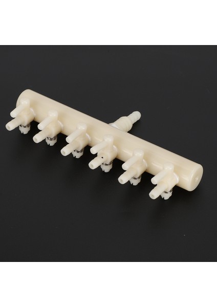 2 Adet Plastik Kolay Kullanım Akvaryum Hava Pompası Özel Splitter Vana Saptırıcı ile Ayarlanabilir Anahtarı Balık Tankları Accessory6 Yollu (Yurt Dışından)