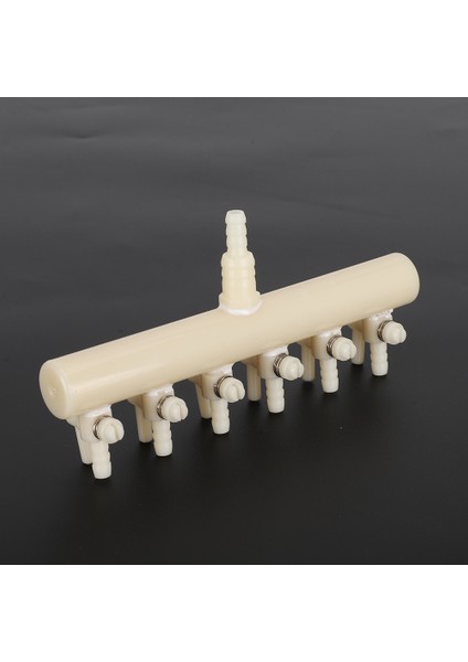 2 Adet Plastik Kolay Kullanım Akvaryum Hava Pompası Özel Splitter Vana Saptırıcı ile Ayarlanabilir Anahtarı Balık Tankları Accessory6 Yollu (Yurt Dışından)