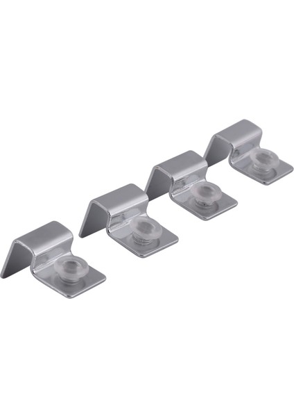 4 Adet / Takım Paslanmaz Çelik Akvaryum Balık Tankı Cam Kapak Klip Destek Tutucu (6mm) (Yurt Dışından)