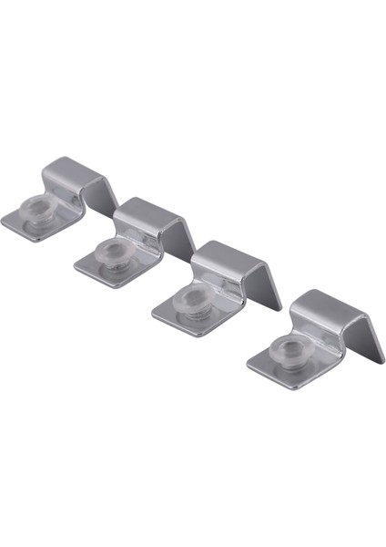 4 Adet / Takım Paslanmaz Çelik Akvaryum Balık Tankı Cam Kapak Klip Destek Tutucu (6mm) (Yurt Dışından)