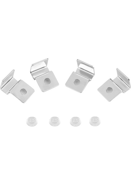 4 Adet Paslanmaz Çelik Balık Tankı Destek Braketi Akvaryum Camı Kapak CLIP12MM (Yurt Dışından)