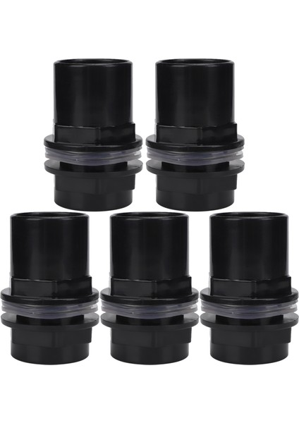 5 Adet / Takım Pvc Akvaryum Su Borusu Ortak Düz Tüp Konektörü Balık Tankı Aksesuarları (40MM) (Yurt Dışından)