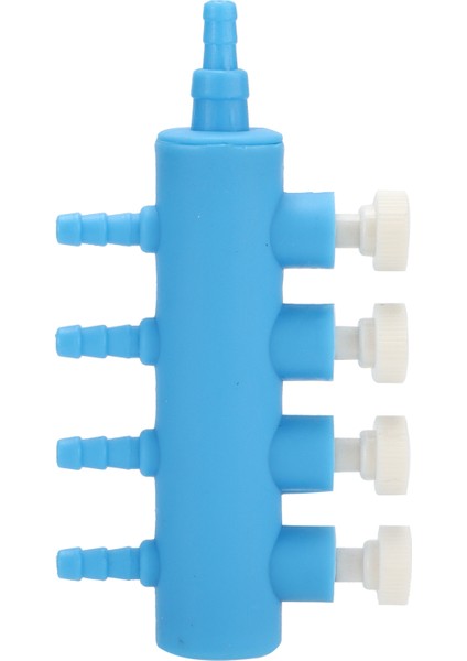 Akvaryum Hava Vana Ayarlanabilir Plastik Balık Tankı Oksijen Hava Akış Splitter Için Karbon Dioksit Equipment1 Için 4 ile Vana (Yurt Dışından)