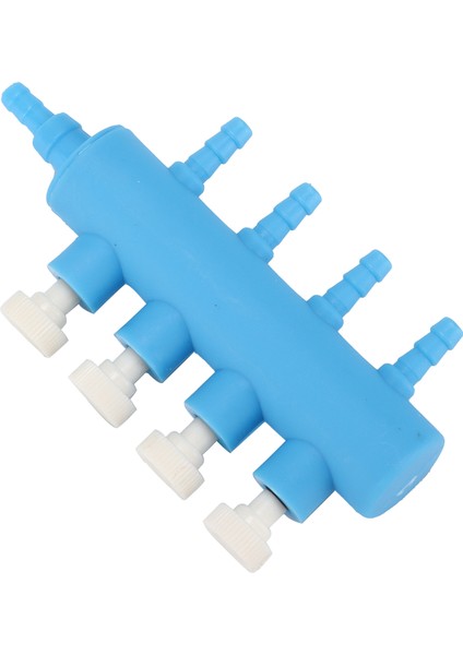 Akvaryum Hava Vana Ayarlanabilir Plastik Balık Tankı Oksijen Hava Akış Splitter Için Karbon Dioksit Equipment1 Için 4 ile Vana (Yurt Dışından)