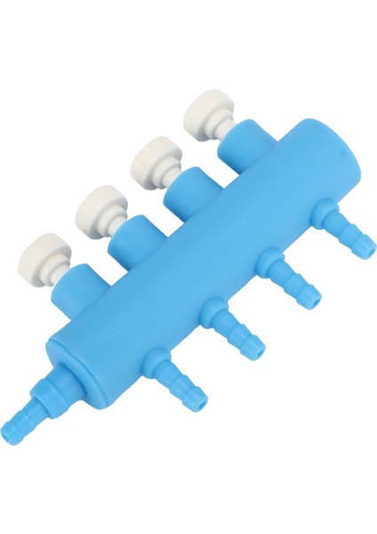 Akvaryum Hava Vana Ayarlanabilir Plastik Balık Tankı Oksijen Hava Akış Splitter Için Karbon Dioksit Equipment1 Için 4 ile Vana (Yurt Dışından)