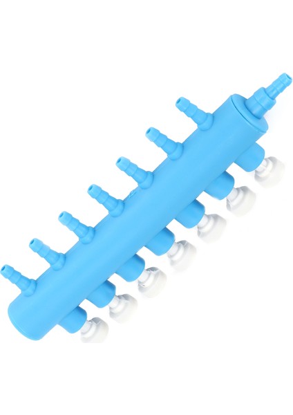 Akvaryum Hava Valfi Ayarlanabilir Plastik Balık Tankı Oksijen Hava Akış Splitter Karbon Dioksit Equipment1 7 Vana ile (Yurt Dışından)