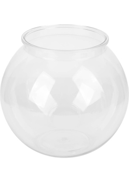 Ağır Hizmet Tipi Plastik Yuvarlak Balık Kase Tarzı Kırılmaya Dayanıklı Çok Amaçlı Küçük Yuvarlak Balık Tankı Masa Kitaplık Süslemeleri L (Yurt Dışından)