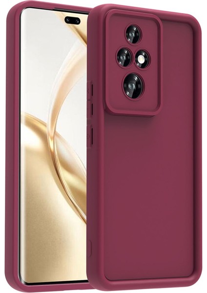 honor 200 Pro Uyumlu Kamera Korumalı Parlak Stil Tasarım Kapak