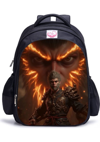 Siyah Efsanevi Goku Okul Çantası Öğrenci Yetişkin Omuz Çantası (Yurt Dışından)