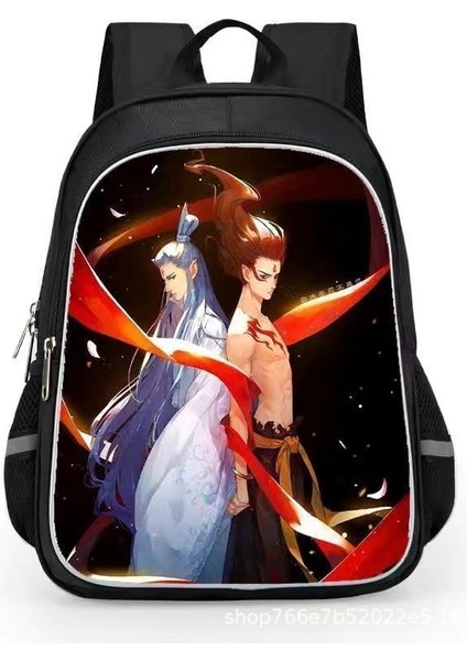 Nezha 2 Sihirli Çocuk Inen Öğrenciler Karikatür Erkek ve Kadın Omuzlar Su Geçirmez Sırt Çantaları (Yurt Dışından)