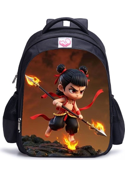 Ne Zha 2 Magic Çocuk Perili Deniz Anime Öğrenci Omuz Çantası (Yurt Dışından)