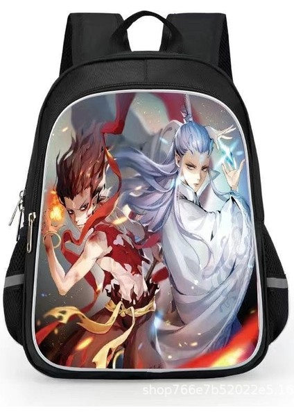 Nezha 2 Sihirli Çocuk Inen Öğrenciler Karikatür Erkek ve Kadın Omuzlar Su Geçirmez Sırt Çantaları (Yurt Dışından)