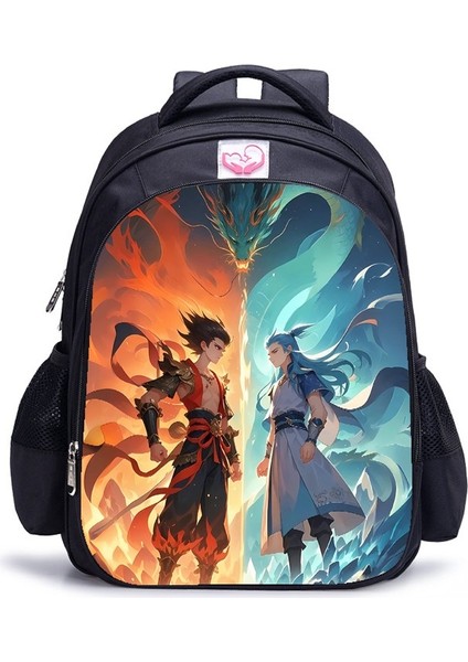 Ne Zha 2 Magic Çocuk Perili Deniz Anime Öğrenci Omuz Çantası (Yurt Dışından)