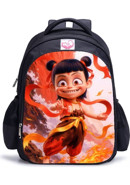 Ne Zha 2 Magic Çocuk Perili Deniz Anime Öğrenci Omuz Çantası (Yurt Dışından)