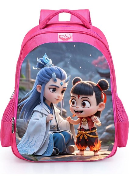 Nezha 2 Of The Magic Child Haunted The Sea Anime Omuz Çantası Öğrenciler Okul Çantası (Yurt Dışından)