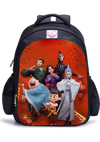 Ne Zha 2 Magic Çocuk Perili Deniz Anime Öğrenci Omuz Çantası (Yurt Dışından)