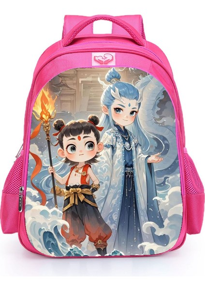 Nezha 2 Of The Magic Child Haunted The Sea Anime Omuz Çantası Öğrenciler Okul Çantası (Yurt Dışından)