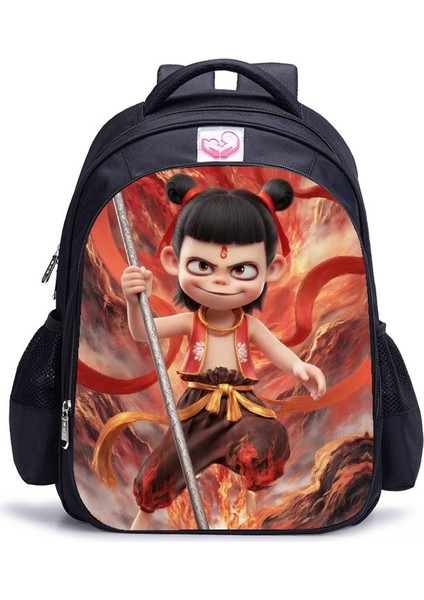 Ne Zha 2 Magic Çocuk Perili Deniz Anime Öğrenci Omuz Çantası (Yurt Dışından)