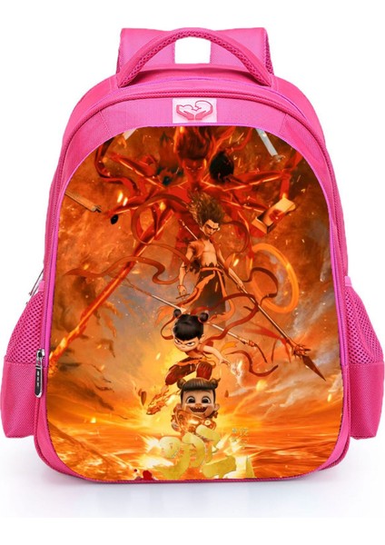 Nezha 2 Of The Magic Child Haunted The Sea Anime Omuz Çantası Öğrenciler Okul Çantası (Yurt Dışından)