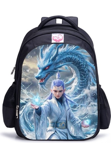 Ne Zha 2 Magic Çocuk Perili Deniz Anime Öğrenci Omuz Çantası (Yurt Dışından)