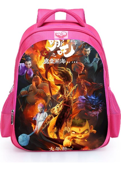 Nezha 2 Of The Magic Child Haunted The Sea Anime Omuz Çantası Öğrenciler Okul Çantası (Yurt Dışından)