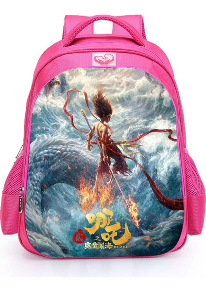 Nezha 2 Of The Magic Child Haunted The Sea Anime Omuz Çantası Öğrenciler Okul Çantası (Yurt Dışından)