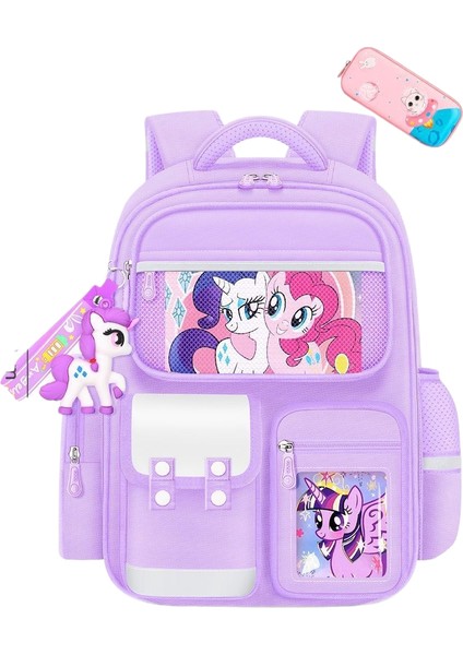 Su Geçirmez Oxford Kumaş Omuz Çantası Büyük Kapasiteli Yük Taşıyan Ilkokul Öğrencileri Ortaokul Öğrencileri Okul Çantası (Yurt Dışından)