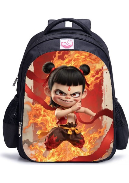Ne Zha 2 Magic Çocuk Perili Deniz Anime Öğrenci Omuz Çantası (Yurt Dışından)