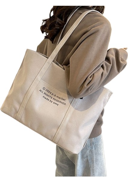 Büyük Kapasiteli Bayan Omuz Çapraz Askılı Çantanın Üst Düzey Anlamı (Yurt Dışından)