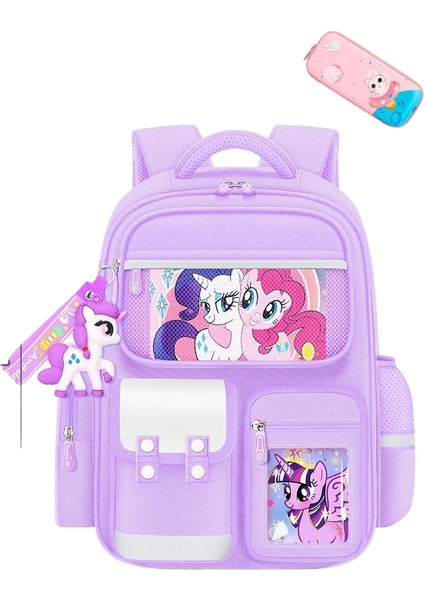 Su Geçirmez Oxford Kumaş Omuz Çantası Büyük Kapasiteli Yük Taşıyan Ilkokul Öğrencileri Ortaokul Öğrencileri Okul Çantası (Yurt Dışından)