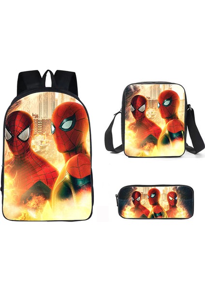 Spider-Man Street Trend Öğrenci Omuz Çantası (Yurt Dışından)