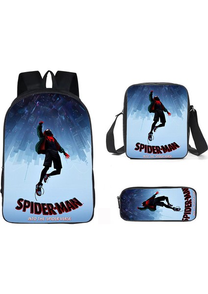Spider-Man Street Trend Öğrenci Omuz Çantası (Yurt Dışından)
