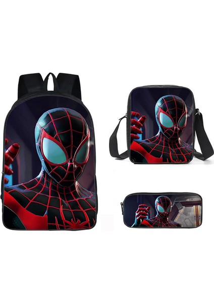 Spider-Man Street Trend Öğrenci Omuz Çantası (Yurt Dışından)