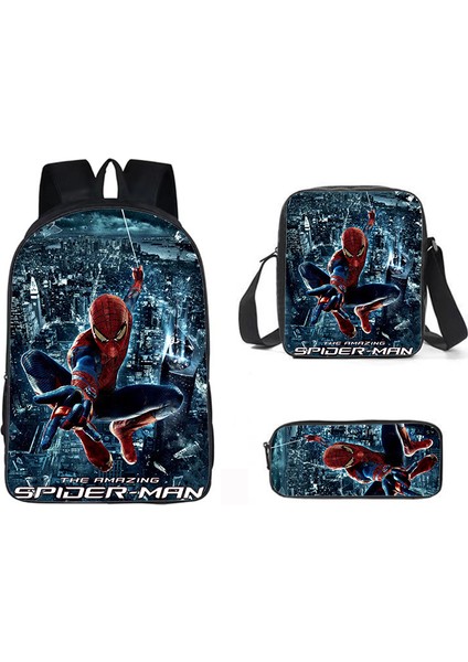 Spider-Man Street Trend Öğrenci Omuz Çantası (Yurt Dışından)