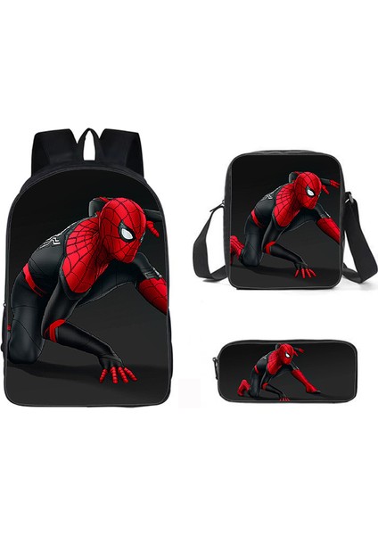 Spider-Man Street Trend Öğrenci Omuz Çantası (Yurt Dışından)