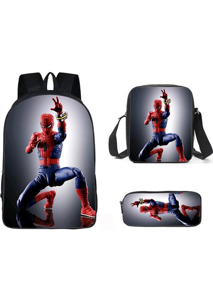 Spider-Man Street Trend Öğrenci Omuz Çantası (Yurt Dışından)
