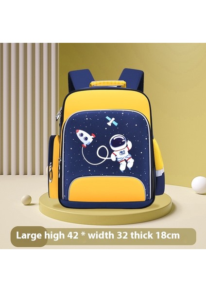 Ilkokul Öğrencileri Astronotik Okul Çantası Çizgi Film Çocuk Okul Çantası (Yurt Dışından)
