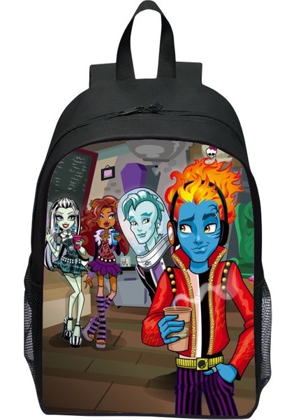 Monster High Okul Çantası Karikatür Omuz Çantası (Yurt Dışından)