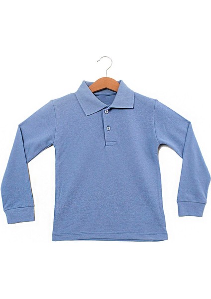 Çocuksan Lakoste Çocuk Tshirt Uzun - Çocuksan - Tshirt - Mavi - 6 Yaş - CS2023000042-3637