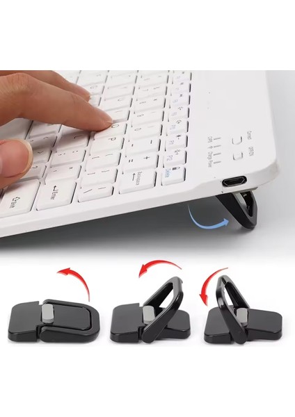 Mini Metal, Tablet Telefon Laptop Klavye Standı, 5kg Taşıma, fiyatları