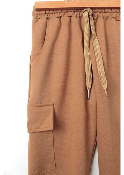 Çocuksan Cepli Unisex Çocuk Eşofman Altı - Bej - 10 Yaş fiyatları