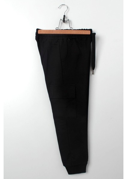 Çocuksan Cepli Unisex Çocuk Eşofman Altı - Siyah - 11 Yaş