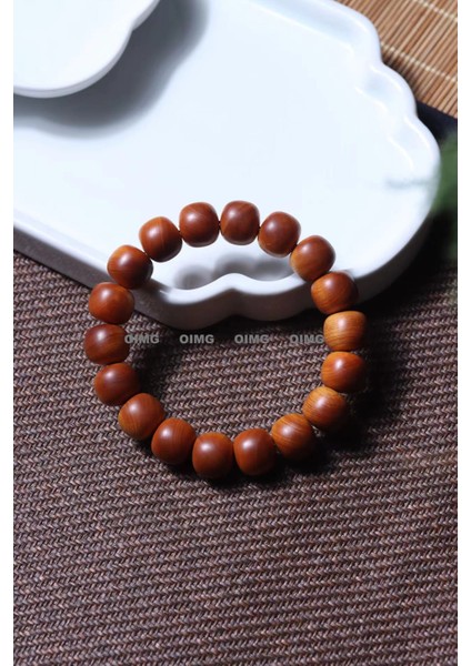 Yeni Iyi Şans Elma Boncukları Nimetler Eski Sandal Ağacı Eski Malzeme Tesbih El Eski Sandal Ağacı Dize Bilezik Bileklik (Yurt Dışından)