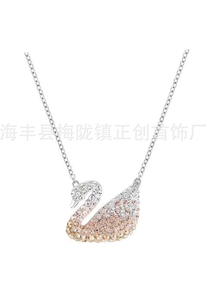 Kuğu Kolye Kristalleri Ruhlu Zincir (Yurt Dışından)