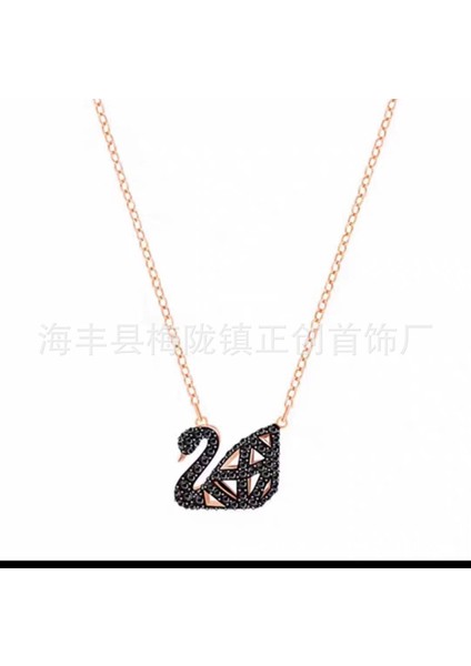 Kuğu Kolye Kristalleri Ruhlu Zincir (Yurt Dışından)