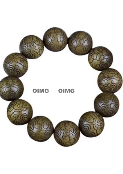 Yeni Iyi Şans Elma Boncukları Nimetler Eski Sandal Ağacı Eski Malzeme Tesbih El Eski Sandal Ağacı Dize Bilezik Bileklik (Yurt Dışından)